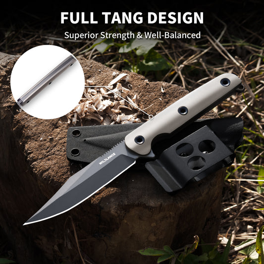 Luneris | VG10 Blade & Titanium Handle | Titanium PVD Finish | TH-01