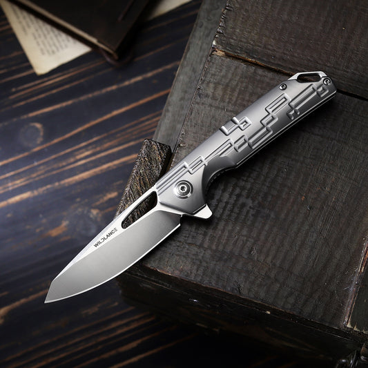 Vertex | Frame Lock | D2 Blade & Titanium Handle | PK-01