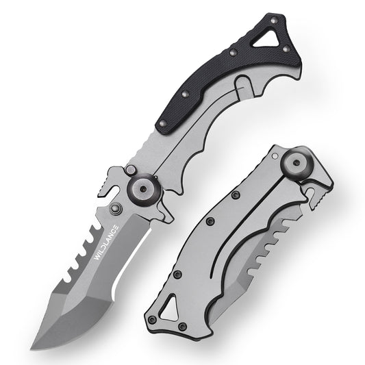 Trident | Frame Lock | 3Cr13 Blade | 3Cr13 & Black G10 Handle | TRD-01