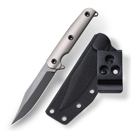 Luneris | VG10 Blade & Titanium Handle | Titanium PVD Finish | TH-01
