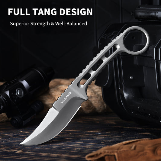 Caelus | Full Tang DC53 Blade | Titanium PVD Finish | Kydex Sheath | IB-05