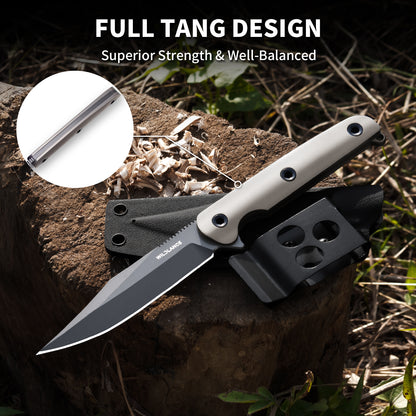 Luneris | VG10 Blade & Titanium Handle | Titanium PVD Finish | TH-01