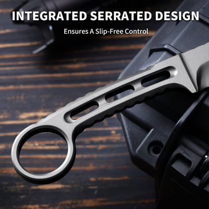 Caelus | Full Tang DC53 Blade | Titanium PVD Finish | Kydex Sheath | IB-05