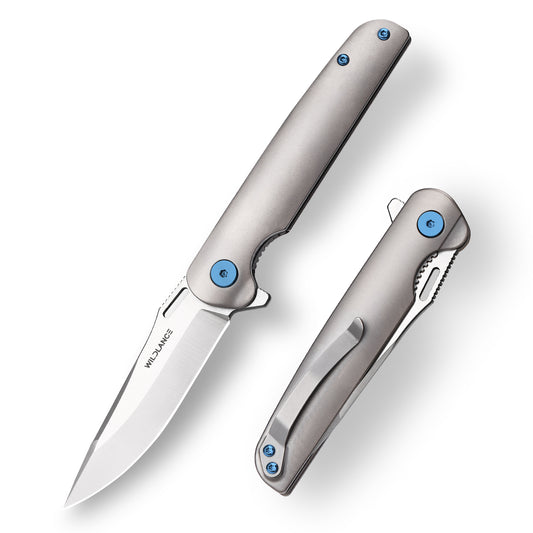 Aurex | Liner Lock | D2 Blade & Titanium Handle | PK-02