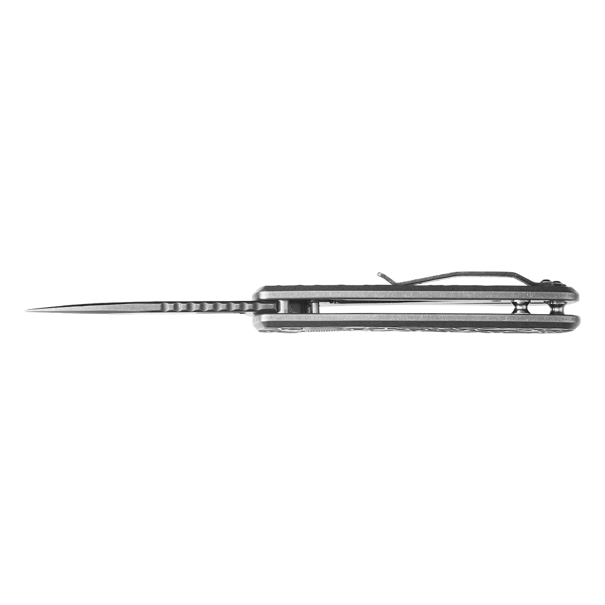 Pallas | Top Liner Lock | D2 Blade & Stonewashed Titanium Handle | PA-02