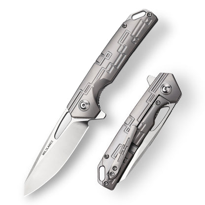 Vertex | Frame Lock | D2 Blade & Titanium Handle | PK-01
