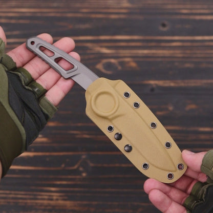 Ferren | Full Tang DC53 Blade | Titanium PVD Finish | Kydex Sheath | IB-02