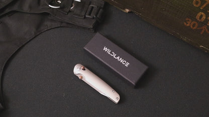 Zylos | Crossbar Lock | D2 Blade & Titanium Handle | PK-03