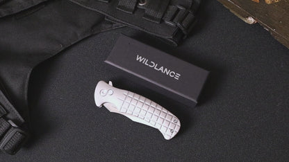 Ti-Reef | Button Lock | D2 Blade & Titanium Handle | TX-03
