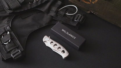 Torrent | Button Lock | D2 Blade & Titanium Handle | TPK-03