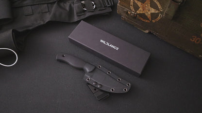 Tecton | DC53 Blade & Black G10 Handle | Black Titanium PVD | FB-01